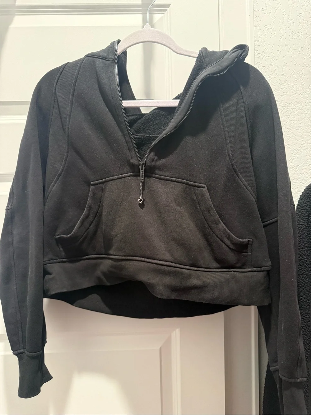 lululemon athletica Black Half-Zip Hoodie